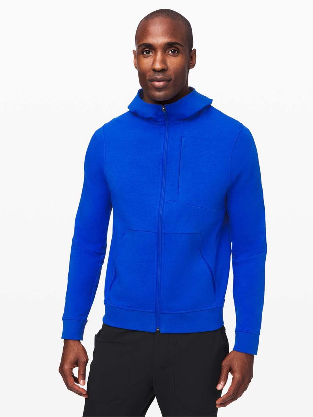 Lululemon City Sweat Zip Up Hoodie Jacket in Blue Size Men’s Small